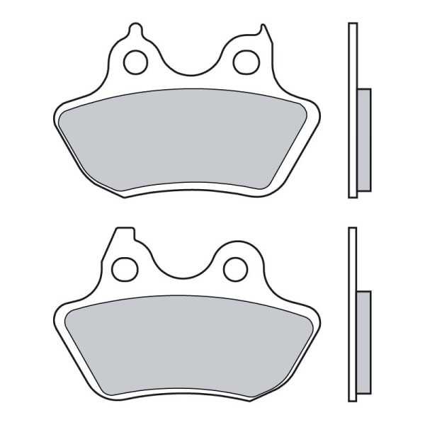 Pastillas Freno Brembo 07Hd18Sp Sinterizadas Traseras