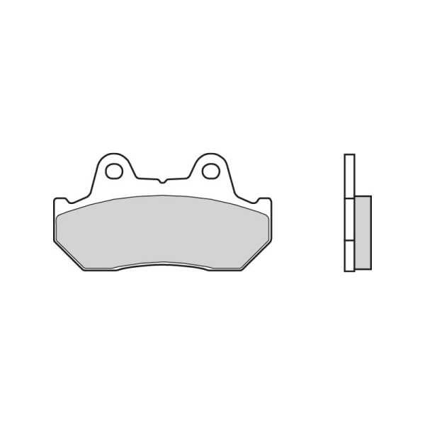 Pastillas Freno Brembo 07Ho10Sp Sinterizadas Traseras