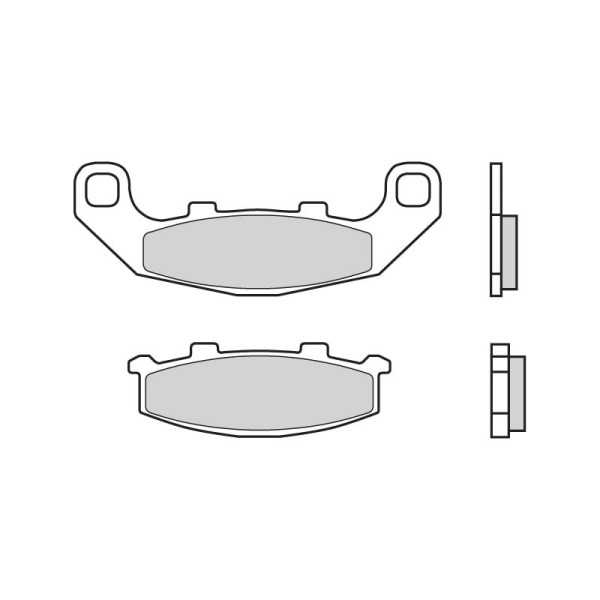 Pastillas Freno Brembo 07Ka11Sp Sinterizadas Traseras