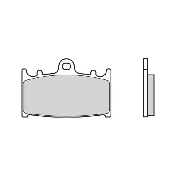 Pastillas Freno Brembo 07Ka13Sr Sinterizadas Deportivas