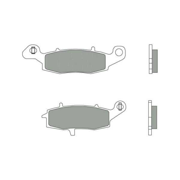 Pastillas Freno Brembo 07Ka15Sp Sinterizadas Traseras