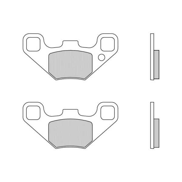 Pastillas Freno Brembo 07Po12Sx Sinterizada Racing Off-Road