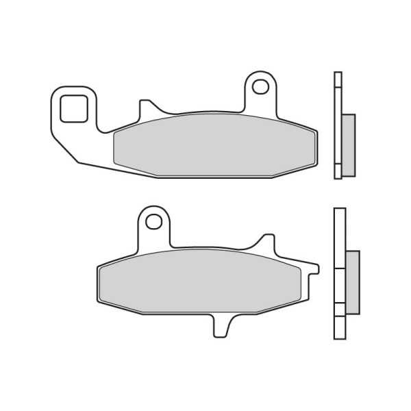 Pastillas Freno Brembo 07Su15Tt Organicas Off Road