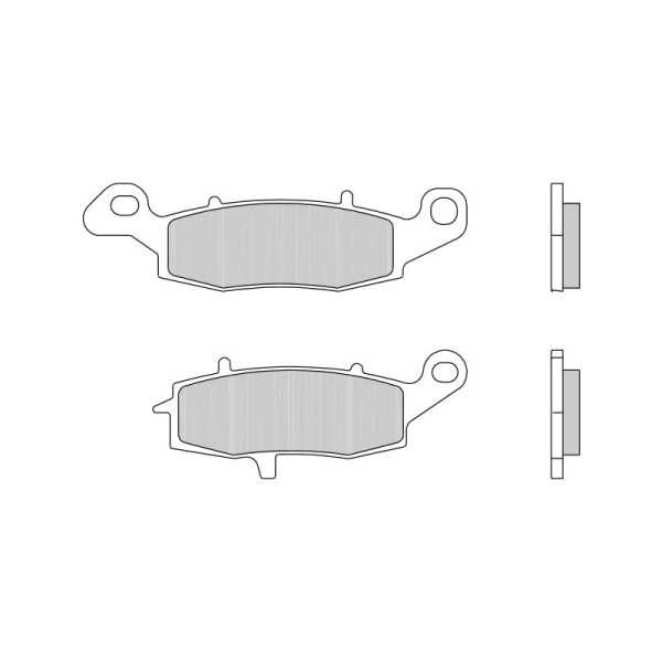 Pastillas Freno Brembo 07Su16Sp Sinterizadas Traseras