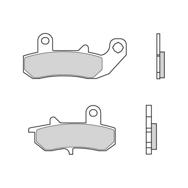 Pastillas Freno Brembo 07Su17Sp Sinterizadas Traseras