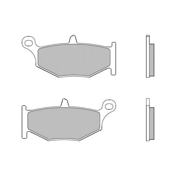 Pastillas Freno Brembo 07Su32Sp Sinterizadas Traseras