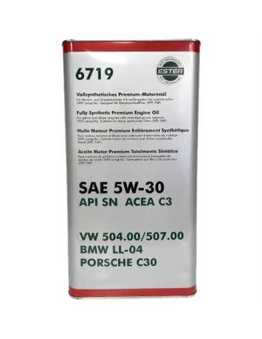 VolksWagen 5w30 Ester FanFaro Metal 5L