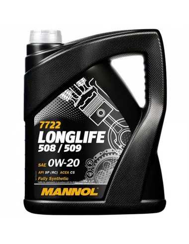 Mannol 0w20 508 509 LongLife 7722 5L