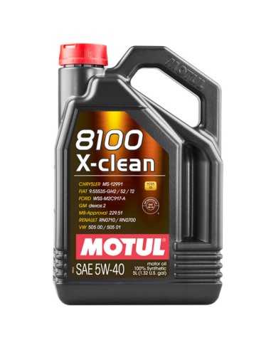 Motul 8100 X-CLEAN 5w40 5L