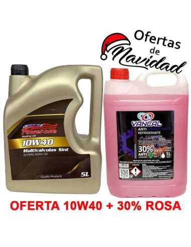 Power-One 10w40 con Anticongelante 30% Rosa OFERTON