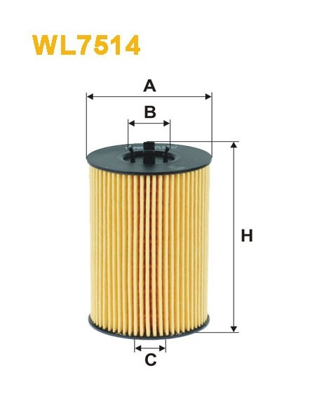 Filtro aceite Wix WL7514