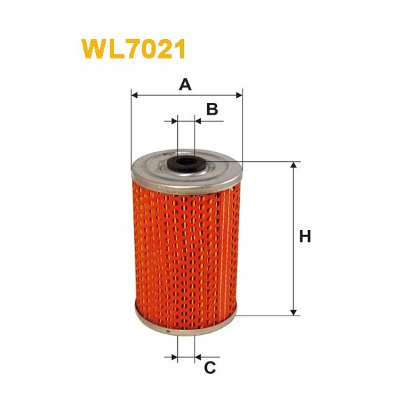 Filtro aceite Wix WL7021