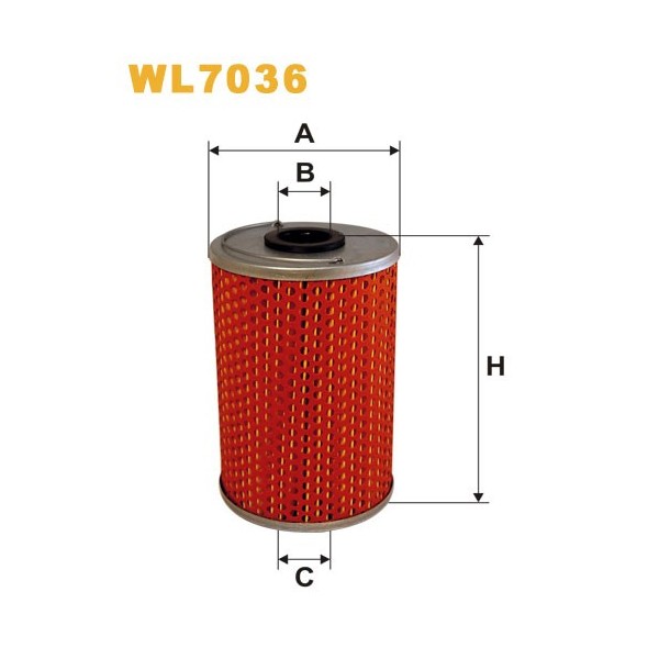 Filtro aceite Wix WL7036