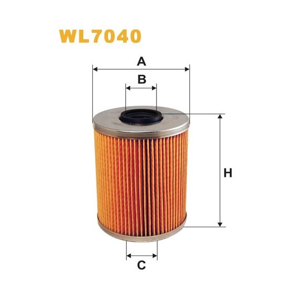 Filtro aceite Wix WL7040