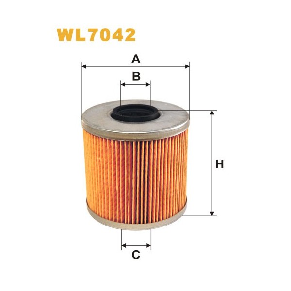Filtro aceite Wix WL7042