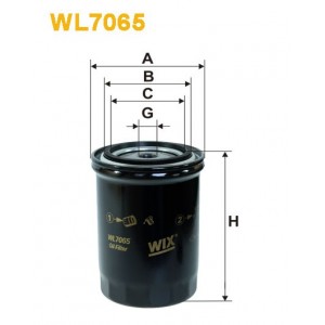 Filtro aceite Wix WL7065