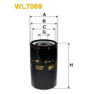 Filtro aceite Wix WL7069