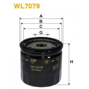 Filtro aceite Wix WL7079