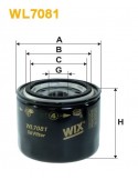 Filtro aceite Wix WL7081