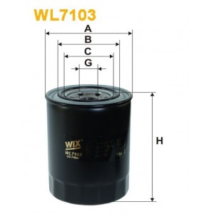 Filtro aceite Wix WL7103