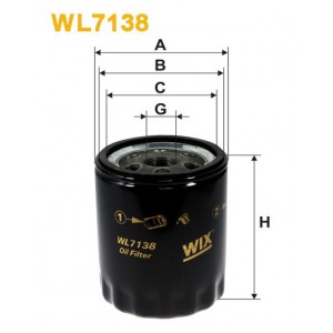 Filtro aceite Wix WL7138