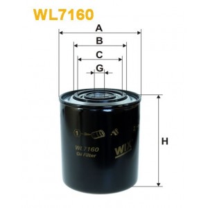 Filtro aceite Wix WL7160