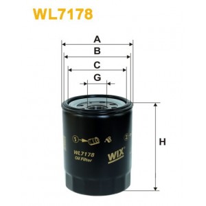 Filtro aceite Wix WL7178
