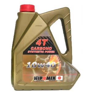 Aceite Nipomix 4T 10w40 CARBONO 5 Ltr