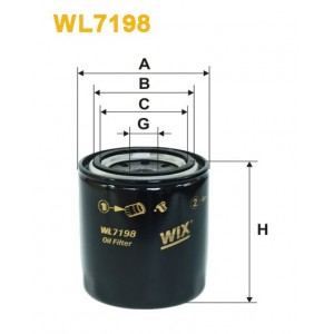 Filtro aceite Wix WL7198