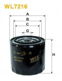 Filtro aceite Wix WL7216