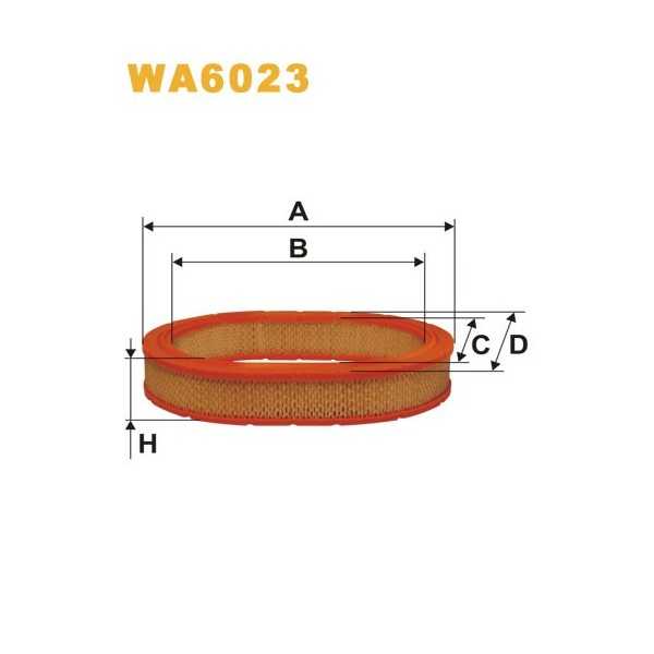 FILTRO DE AIRE WA6023