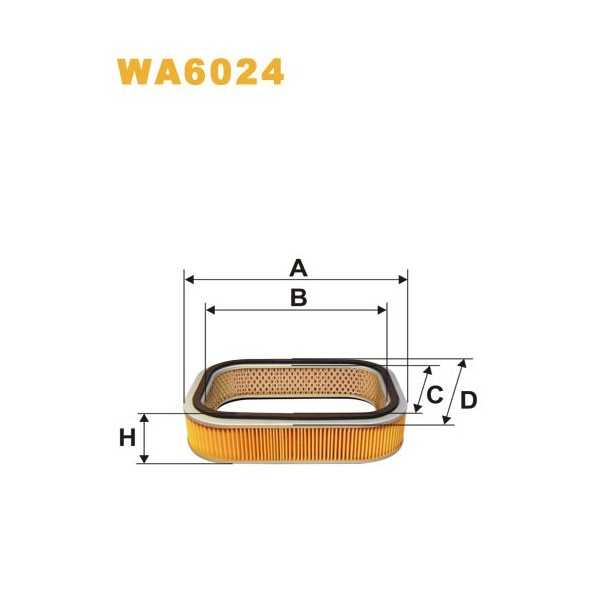 FILTRO DE AIRE WA6024