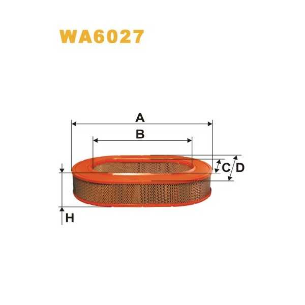 FILTRO DE AIRE WA6027