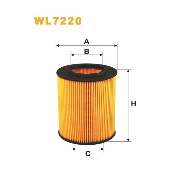 Filtro aceite Wix WL7220