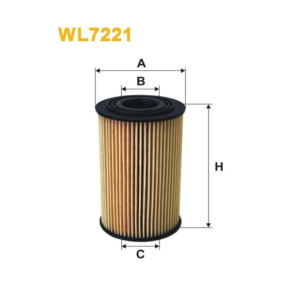 Filtro aceite Wix WL7221