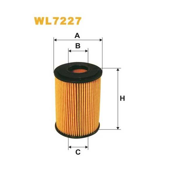 Filtro aceite Wix WL7227