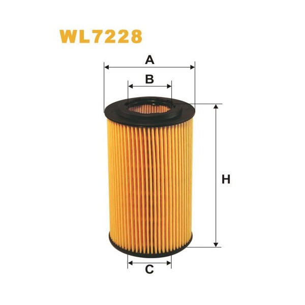 Filtro aceite Wix WL7228