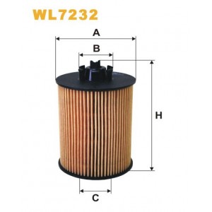 Filtro aceite Wix WL7232
