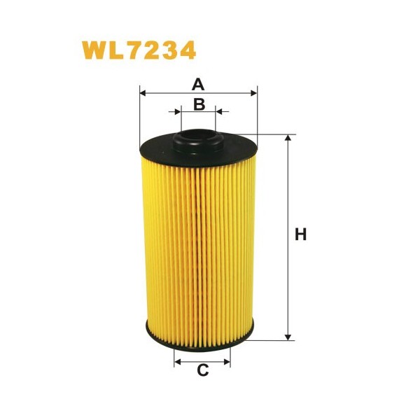 Filtro aceite Wix WL7234