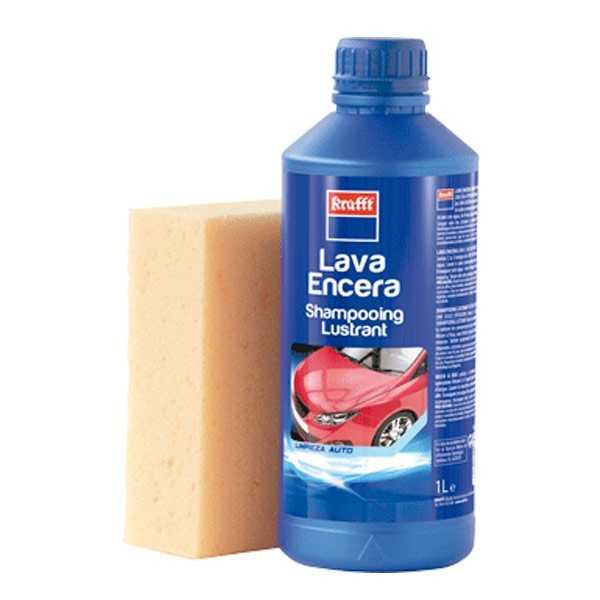 Lava Encera 1ltr + Esponja Krafft