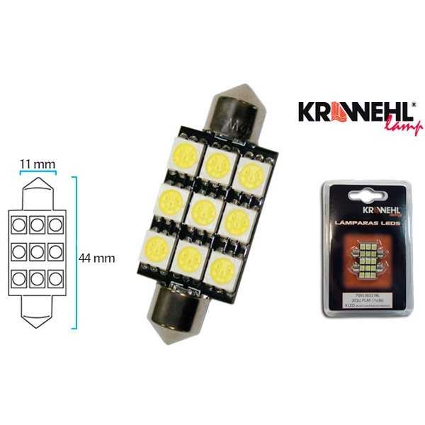 Lampara KRAWEHL PLAFONIER 11x44 9LEDS BLISTER 2 Ud.