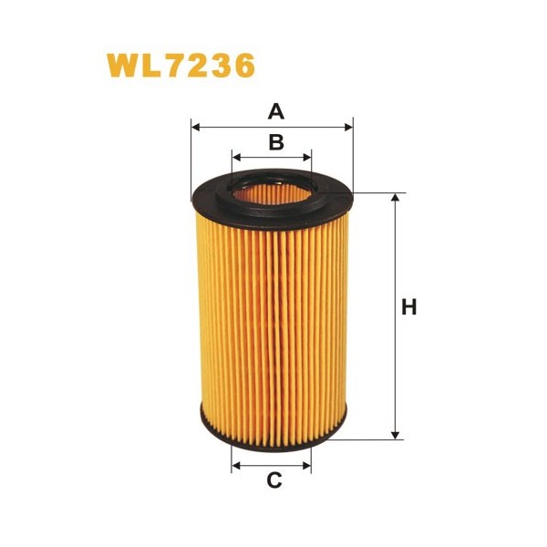 Filtro aceite Wix WL7236