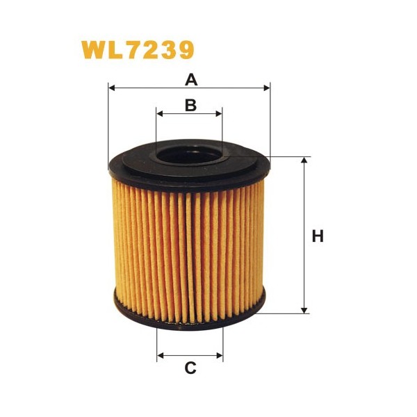 Filtro aceite Wix WL7239