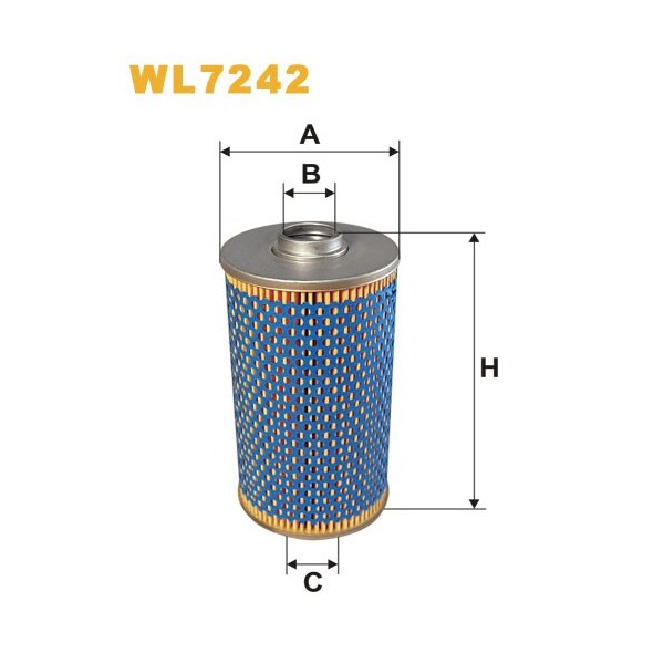 Filtro aceite Wix WL7242