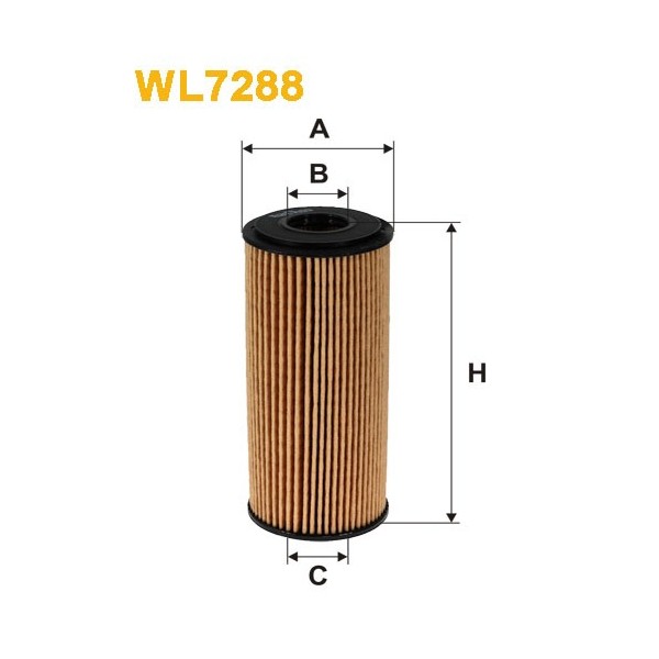 Filtro aceite Wix WL7288