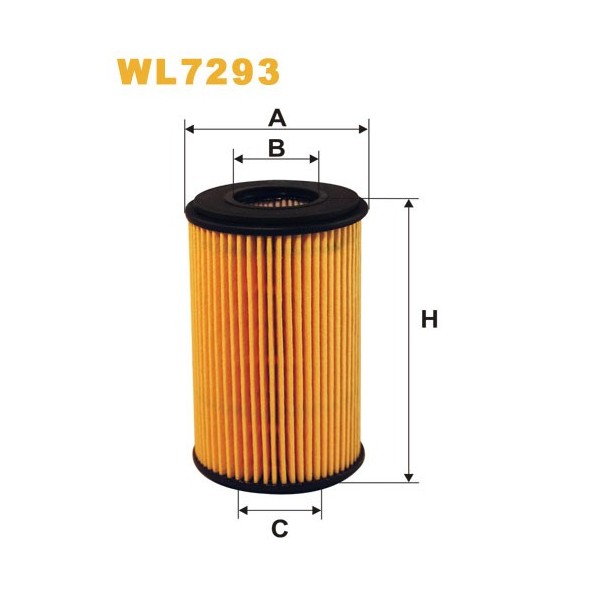 Filtro aceite Wix WL7293