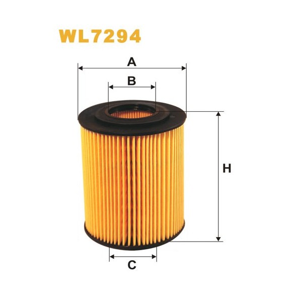 Filtro aceite Wix WL7294