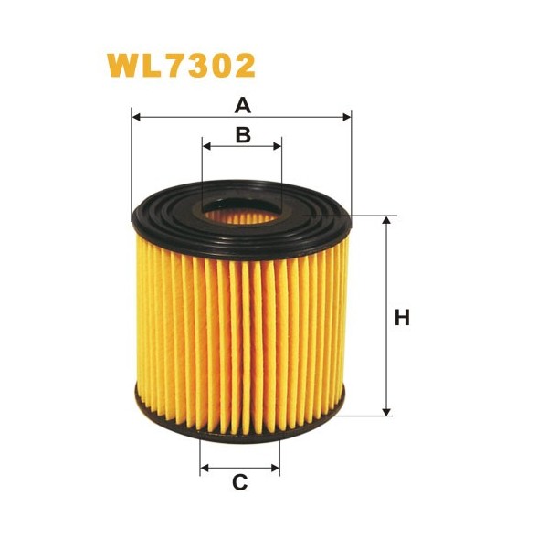 Filtro aceite Wix WL7302