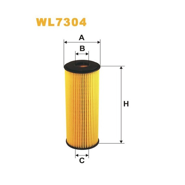 Filtro aceite Wix WL7304