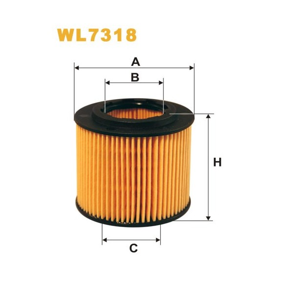 Filtro aceite Wix WL7318